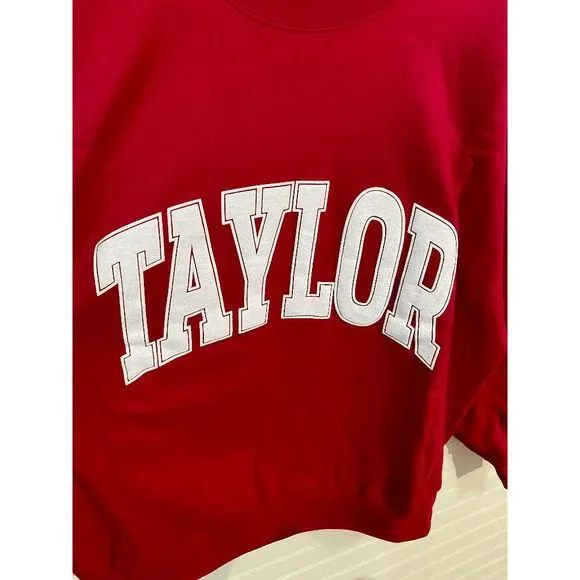 The Bar Red Taylor Varsity Sweatshirt - Picture 5 of 9